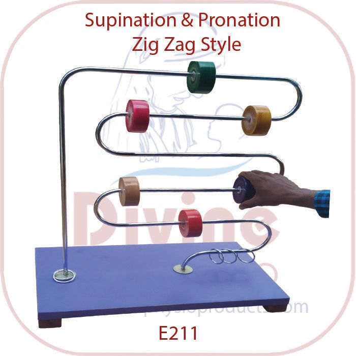 Zig Zag Style Supination & Pronation