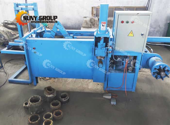 Electric Motor Scrap Processing Machine