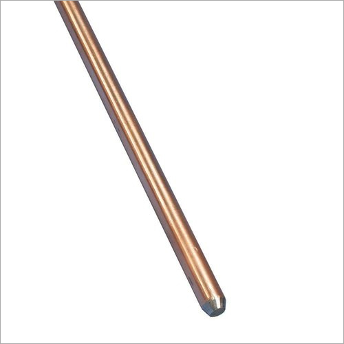 Polished Copper Bonded Rod, Shape : Round