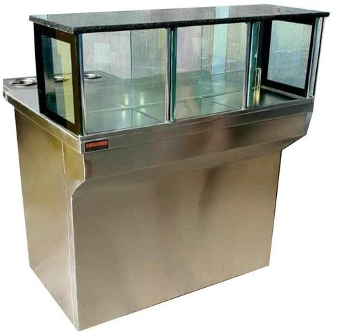 Stainless Steel Commercial Food Counter