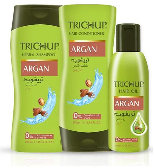 Trichup Argan Oil, Shampoo & Conditioner Kit