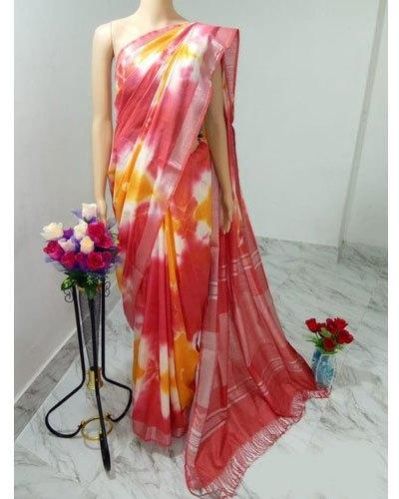 printed saree