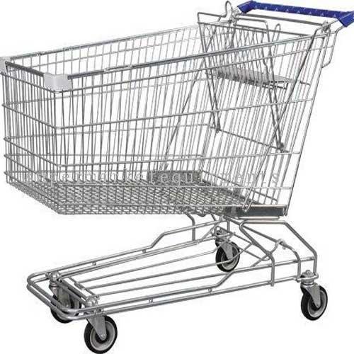 Stainless Steel Shopping Trolley, Feature : Heat Resistant, Corrosion Resistant