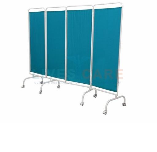 4 Panel Bed Side Screen, for Hospital