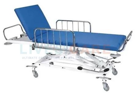 Hydraulic Examination Table - Deluxe, for Hospital, Color : Blue-white