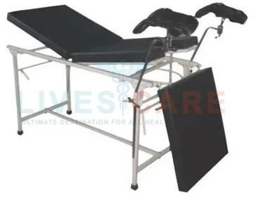 Obstetric Delivery Table (3 Section), for Hospital, Color : Black