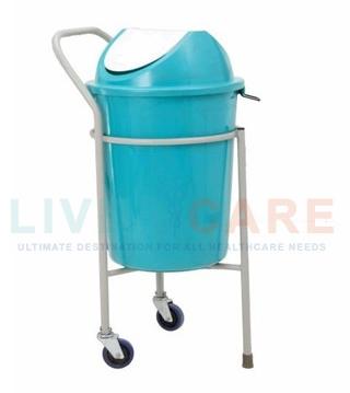 Livescare Mild Steel Soiled Linen Trolley