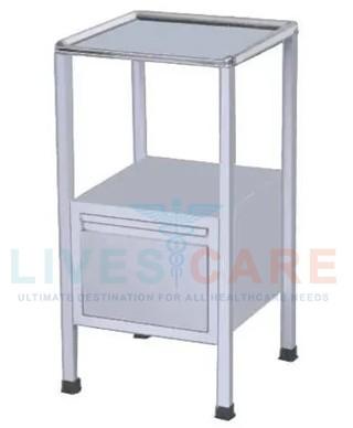 Standard Bed Side Locker, for Home Use, Offiice Use, Safety Use, School, Hospital, Color : Grey