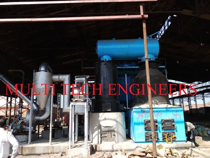 Vertical Four Pass Solid Fuel Fired Thermic Fluid Heater