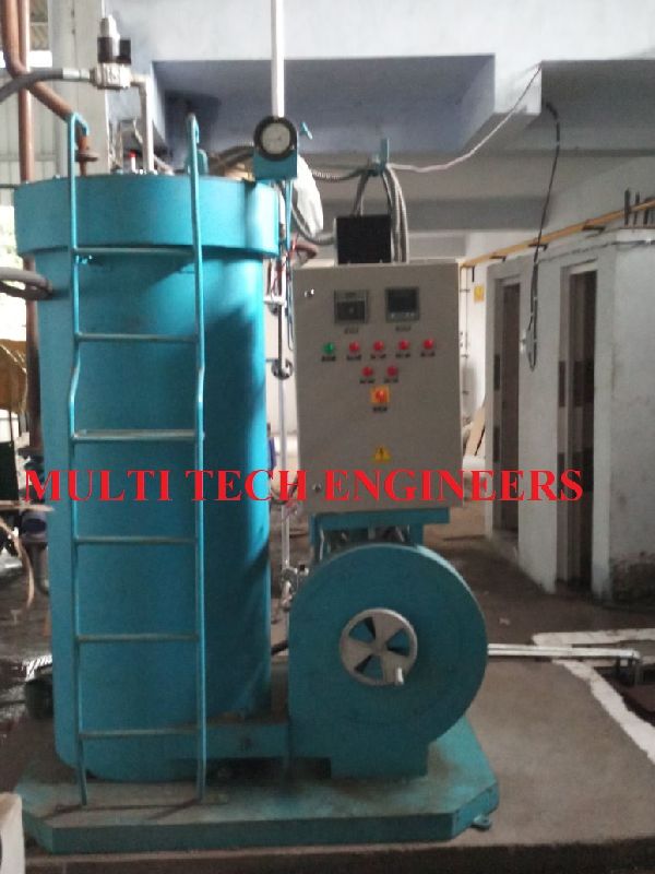 Vertical Three Pass Reverse Fuel Coil Type Non IBR Steam Generator