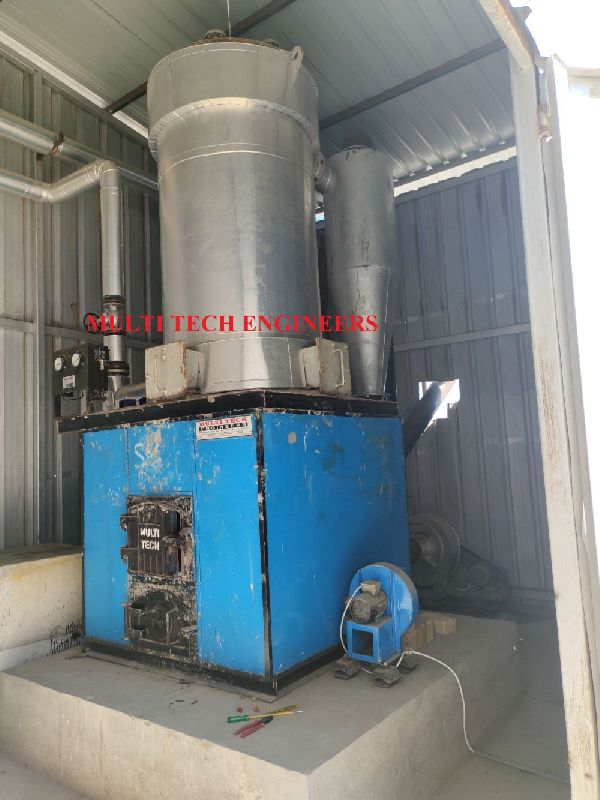 Vertical Three Pass Solid Fuel Fired Hot Water Generator