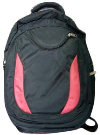 Polyester Plain laptop bag, Color : Black