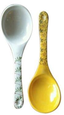 Plain Plastic Crockery Spoon, Size : 6 Inch
