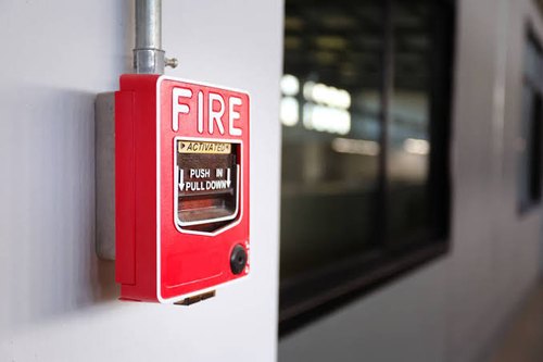 Fire Alarm, Color : Red
