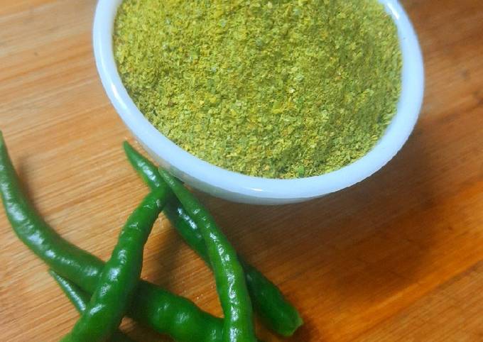 green chilli powder