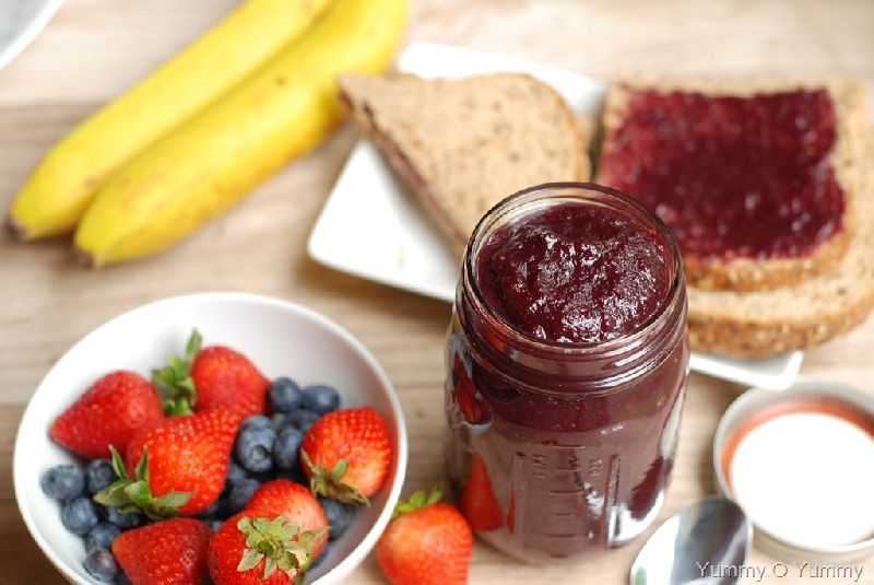 Mix Fruit Jam, for Eating, Taste : Sweet