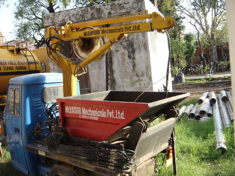 Hydraulic 2000-3000kg Sewer Desilting Machine, Certification : ISO Certified