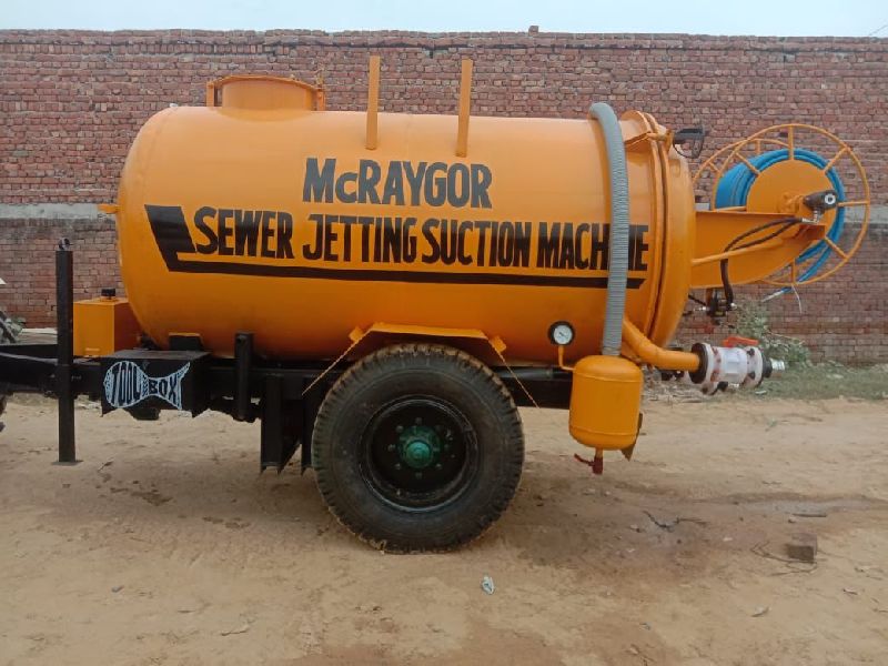 Trailer Mounted Sewer Jetting Machine, Certification : ISO Certified