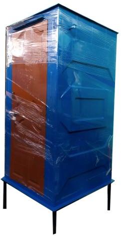 Prefabricated Bio Toilet, Color : Blue