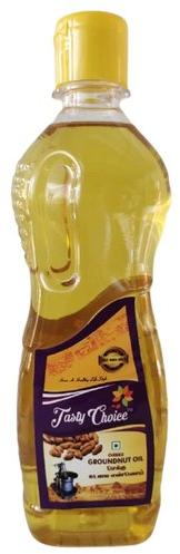 500 Ml Chekku Groundnut Oil, Packaging Type : Plastic Bottle
