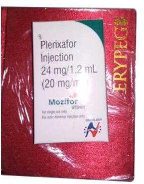 Mozifor injection, Composition : Plerixafor