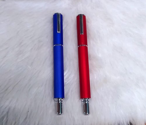 Black Back Lock Metal Ball Pen, for Writing, Feature : Fine Finishing, Good Quality