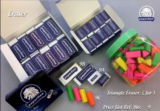Rectangle Rubber Paperfine Eraser, Feature : Captivating Look, Easy To Use, High Strength