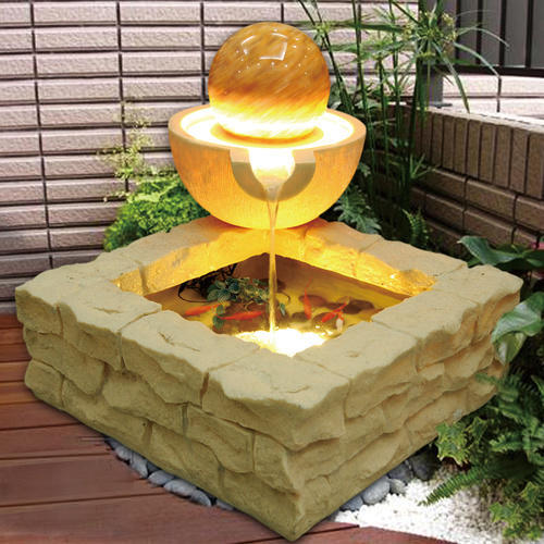 LED Polished Marble Indoor Fountain, Feature : Blinking Diming, Bright Shining, Long Life