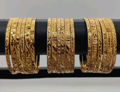 6008 Brass Bangles, Style : Jewellery