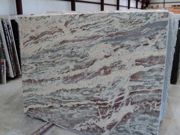 Polished Silver Sparkle Granite Slab, for Staircases, Kitchen Countertops, Flooring, Width : 0-1 Feet