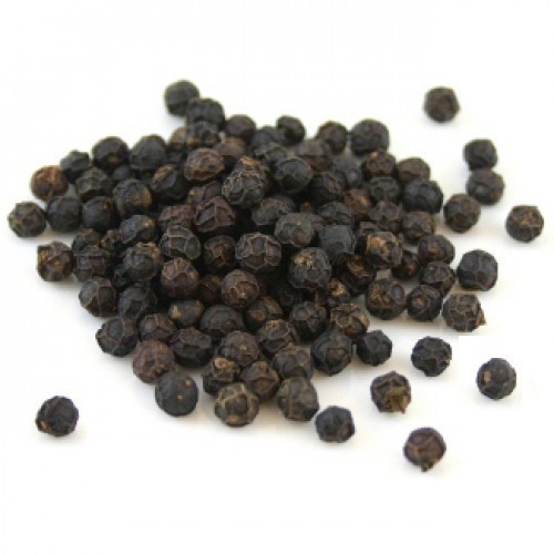 Round Raw Natural Black Pepper Seeds, for Spices, Style : Dried