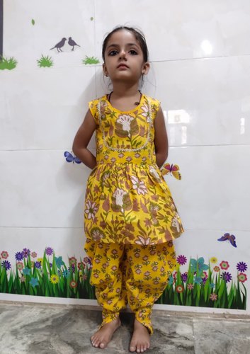 Kids Dhoti Kurti Set