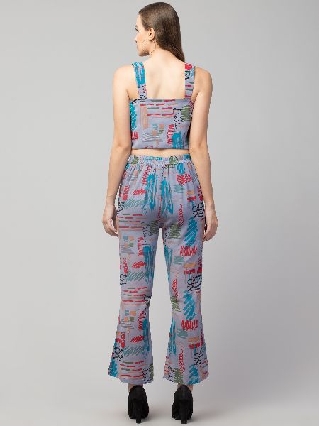 Womens Printed Co-ord Set