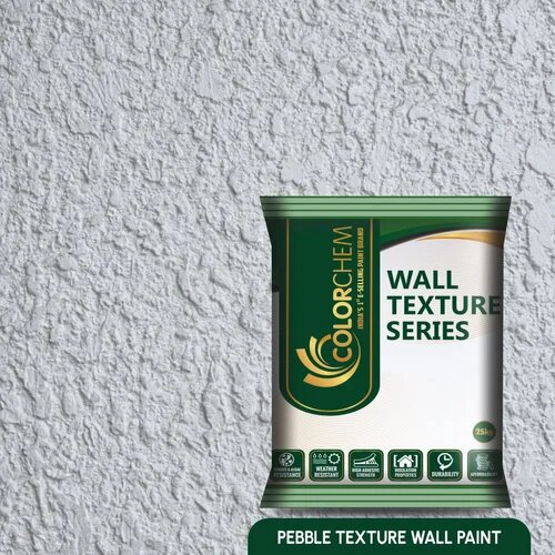 Pebble Texture Paint, Packaging Size : 25kg