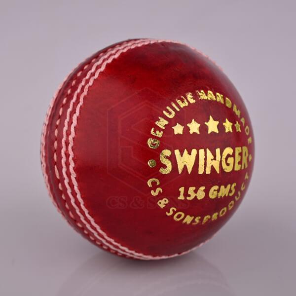 Round Swinger Red Leather Cricket Ball, Size : Mens