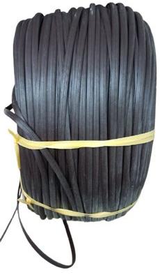 Weaving plastic wire, Color : Black
