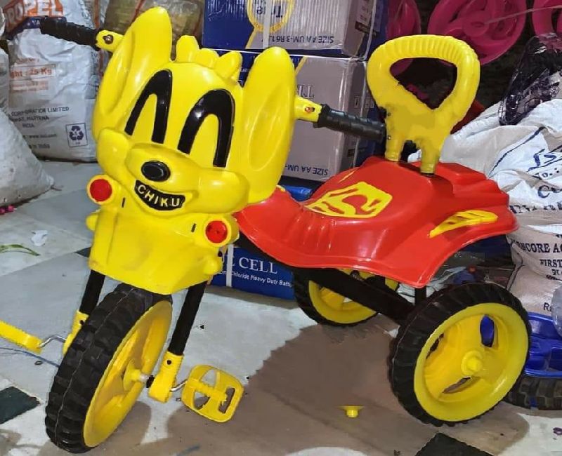 Golden Mickey Mouse Kids Tricycle, Size : Standard