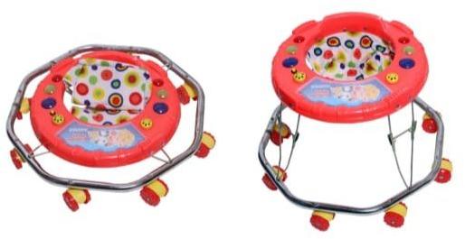 Plastic Hand Operated GS107 Baby Walker, for Personal Use, Color : Multi-colored