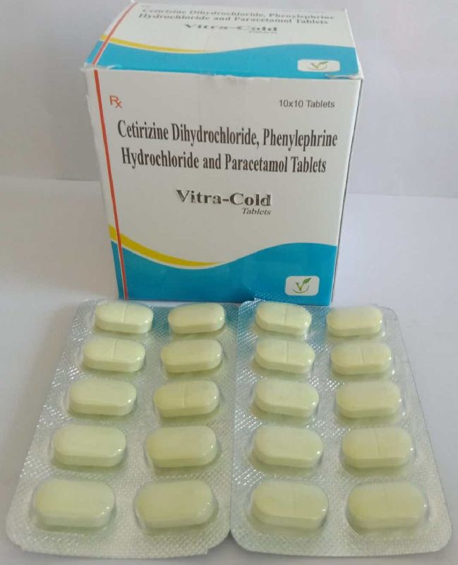 Vitra-cold tablets, Grade : Pharma Grade