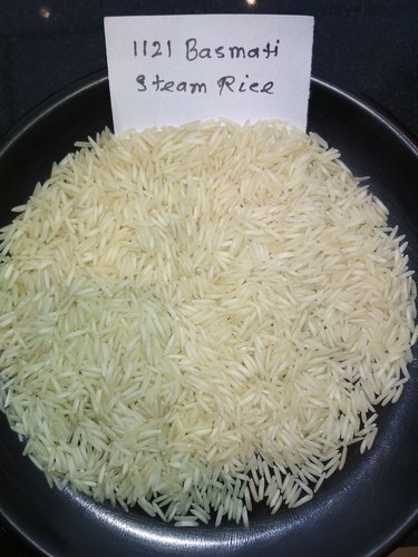 Organic Hard 1401 Basmati Steam Rice, Packaging Size : 10Kg, 20Kg, 25Kg