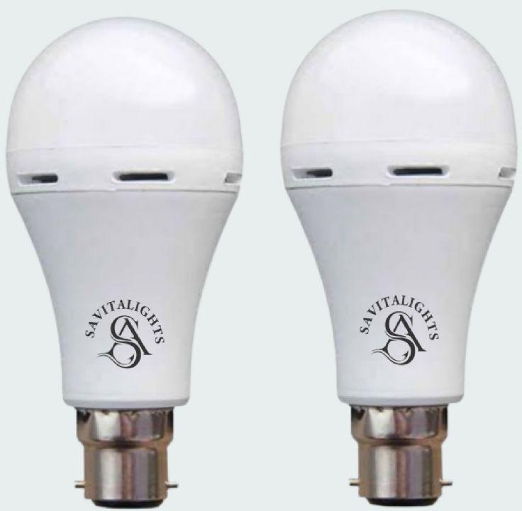 9W AC DC Rechargeable LED Bulb