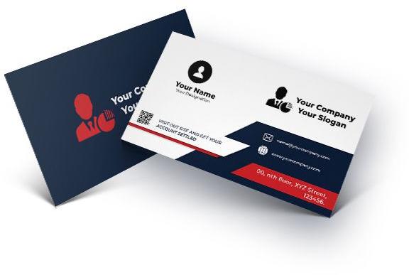 Coated Plain visiting cards, Size : 100x70mm, 110x80mm