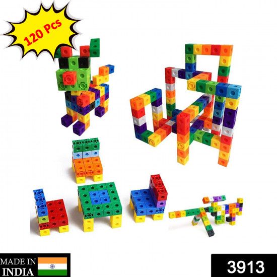 120 PC Cube Blocks Toy