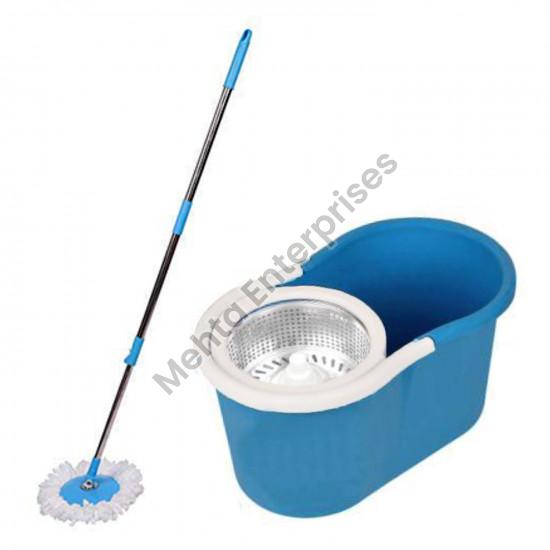 Microfiber Spin Mop, for Indoor Cleaning, Size : Standard