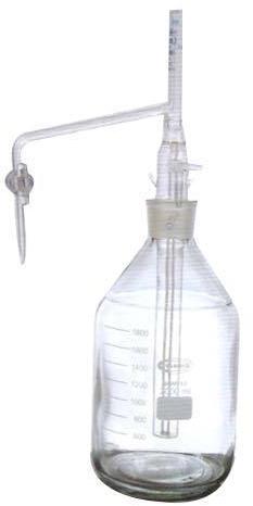 Borosilicate Glass Automatic Burette, Feature : Compact Design, Excellent Finish, Scratch Resistant