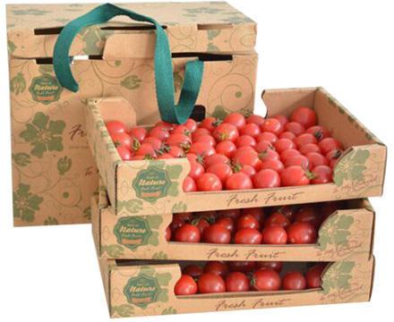 Plain Vegetable Packaging Corrugated Box, Feature : High Strength, Lightweight