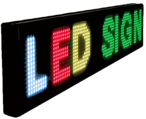LED Display Sign Board, Feature : Automatic Brightness Control, Unmatched Durability