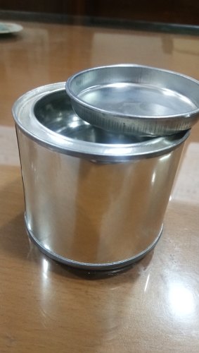 Plain Wax Tin Container, Size : 600 Gm