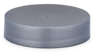 Round Polypropylene Closures Cap, Color : Gray