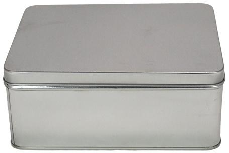 Plain Rectangular Tin Box, Size : 12*6*3 Inch